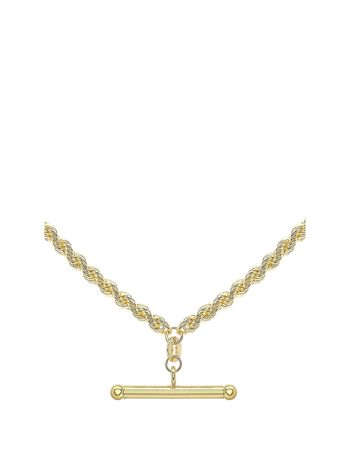 9ct Yellow Gold Rope Necklet