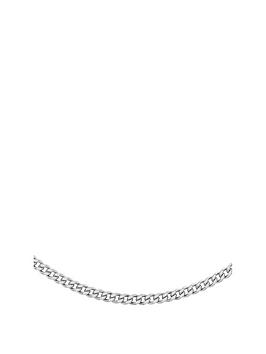 Love GOLD Love Gold 9Ct White Gold Adjustable Curb Chain Necklace Picture