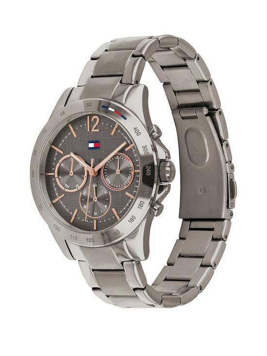 stillFront image of tommy-hilfiger-haven-gunmetal-stainless-steel-grey-sunray-dial-ladies-watch