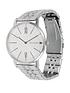  image of tommy-hilfiger-cooper-stainless-steel-white-dial-bracelet-watch