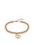  image of boss-gold-plated-stainless-steel-beads-and-heartlock-bracelet