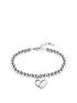  image of boss-stainless-steel-beads-and-heartlock-bracelet