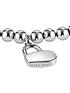  image of boss-stainless-steel-beads-and-heartlock-bracelet