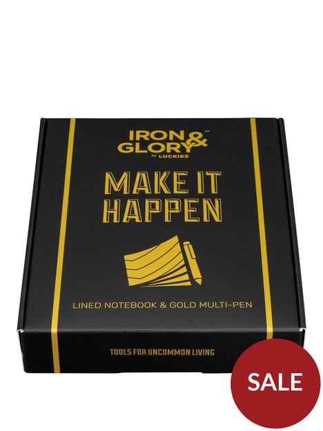 iron-glory-make-it-happen-notebook-amp-pen