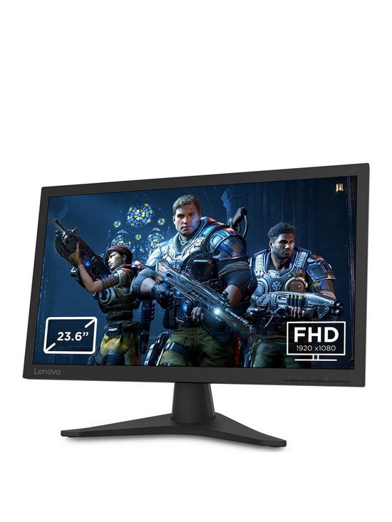 stillFront image of lenovo-g24-10-236in-fhd-1ms-144hz-amd-freesync-console-amp-pc-gaming-monitor-black