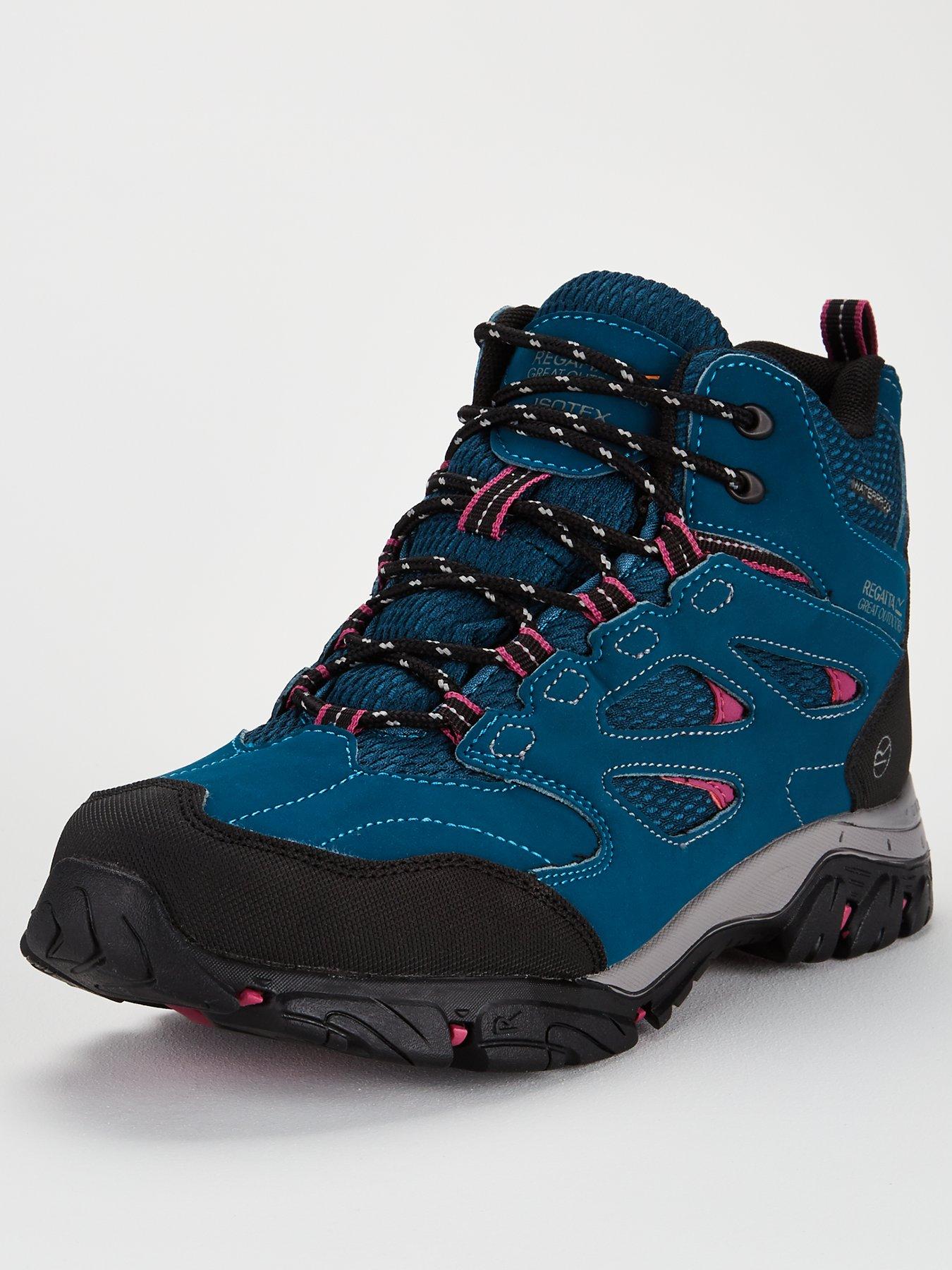 Regatta Womens Holcombe Iep Mid Walking Boot - Blue/red