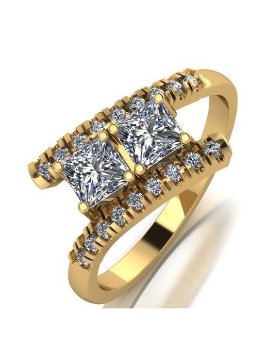front image of moissanite-lady-lynsey-1ct-eq-shoulder-set-twist-solitaire-ring