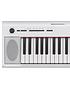  image of yamaha-piaggero-np12-white-electronic-keyboard-with-stand-bench-headphones-and-online-lessons