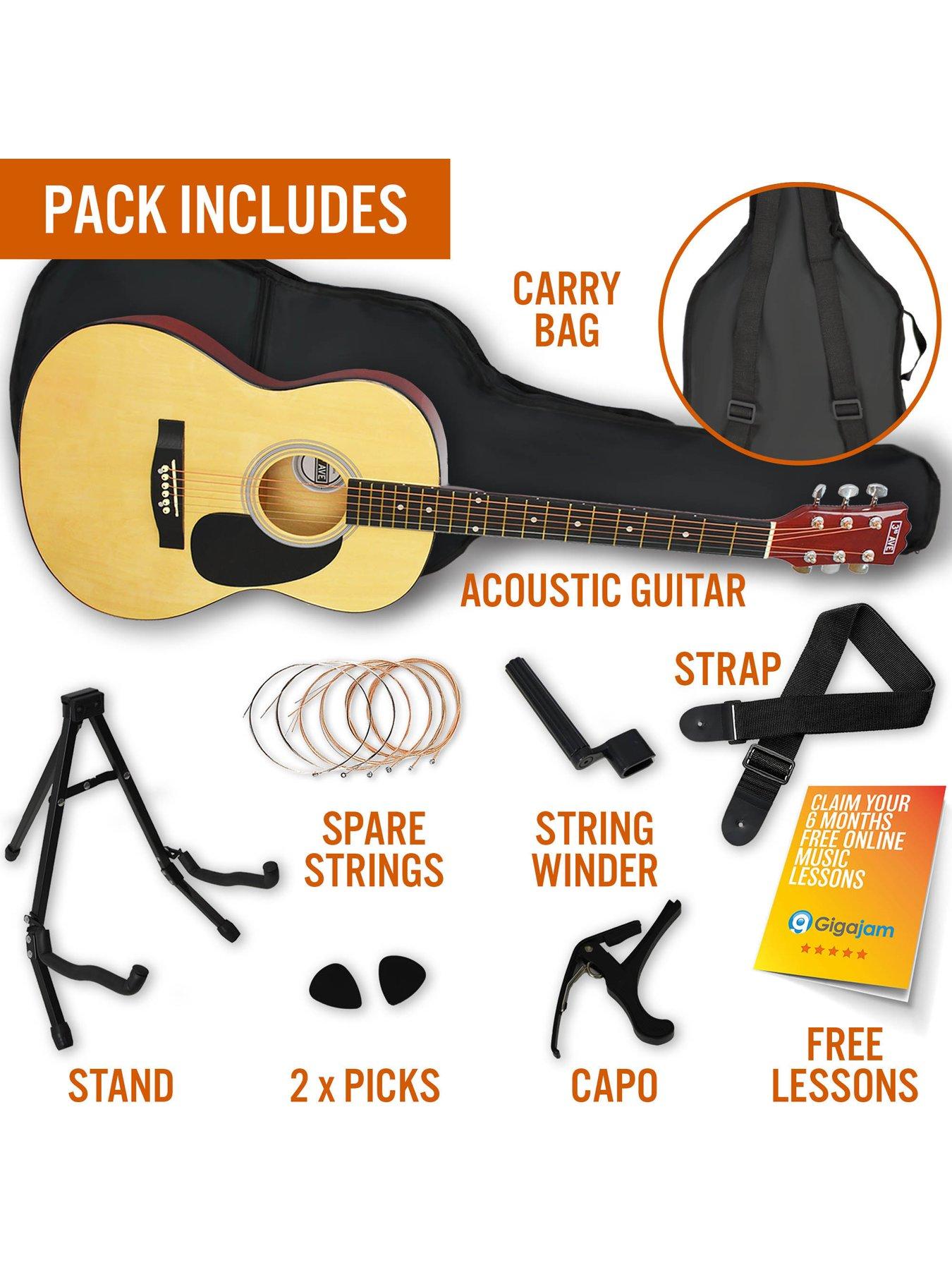 Electric Guitar 4/4 Size Beginner Set with Amp & Accessories - 3rd Avenue