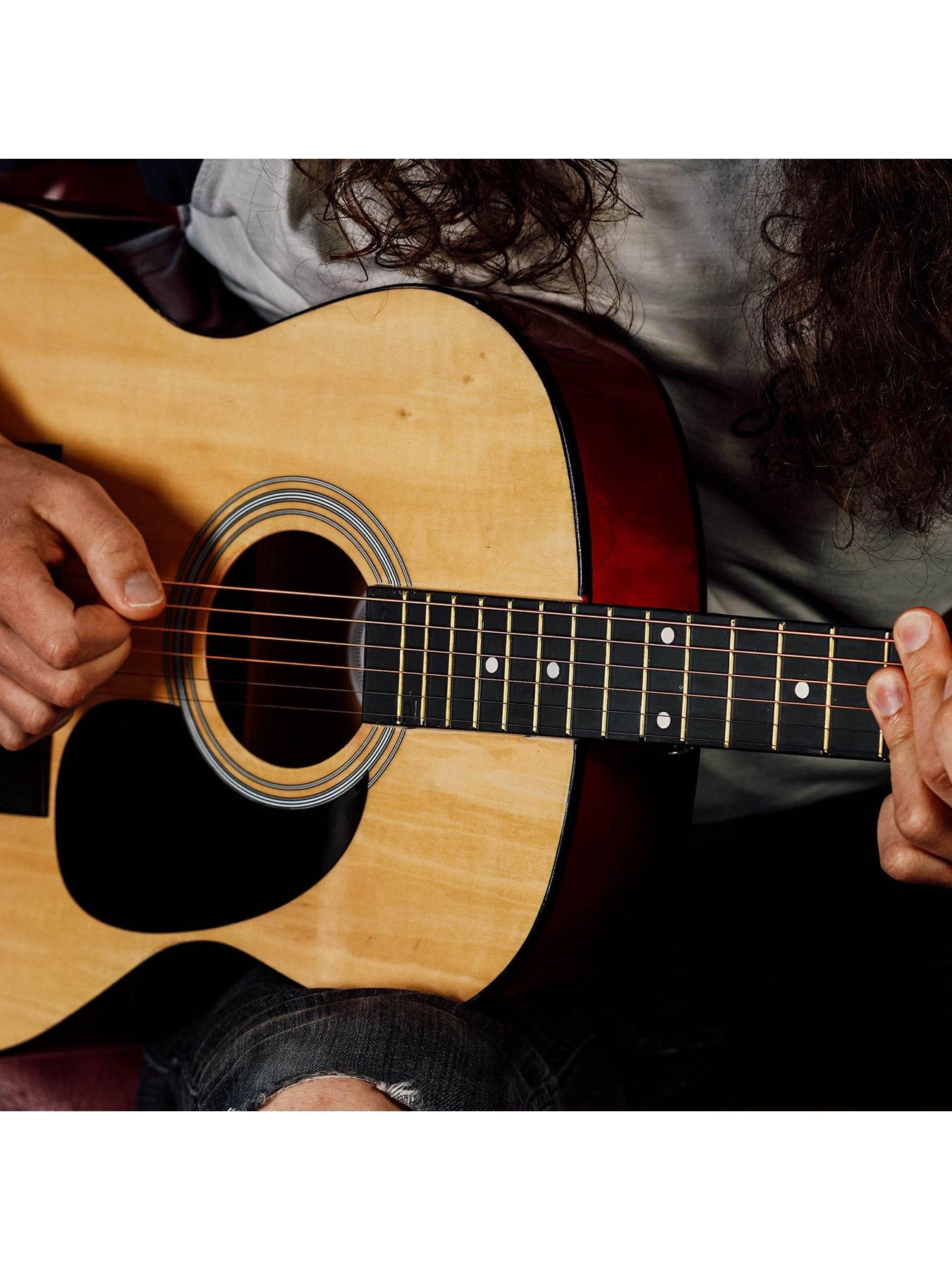Image 5 of 5 of 3rd Avenue Full Size 4/4 Acoustic Guitar Pack for Beginners - 6 Months FREE Lessons - Natural