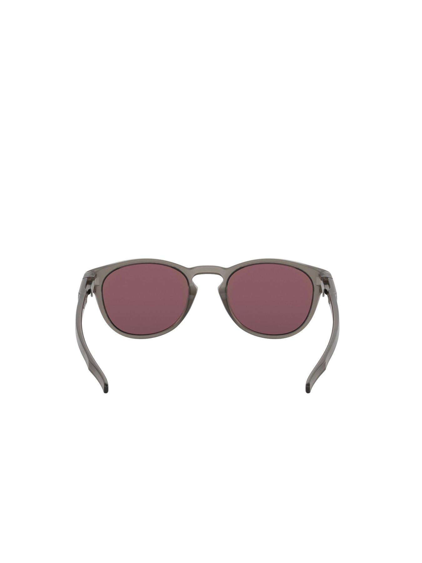  image of oakley-latch-round-polarized-sunglasses-grey