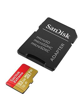 Sandisk Sandisk Extreme Microsdhc 32Gb + Sd Adapter For Action Sports  ... Picture