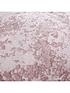  image of catherine-lansfield-crushed-velvet-duvet-cover-set-blush-pink