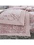  image of catherine-lansfield-crushed-velvet-bedspread-throw-pink