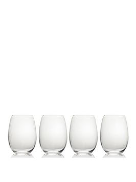 Very Mikasa Julie Stemless Wine Glasses &Ndash; Set Of 4 Picture