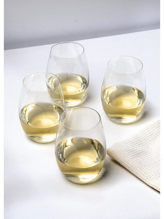 stillFront image of maxwell-williams-mikasa-julie-stemless-wine-glasses-ndash-set-of-4