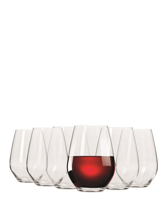 front image of maxwell-williams-vino-set-of-6-stemless-red-wine-glasses