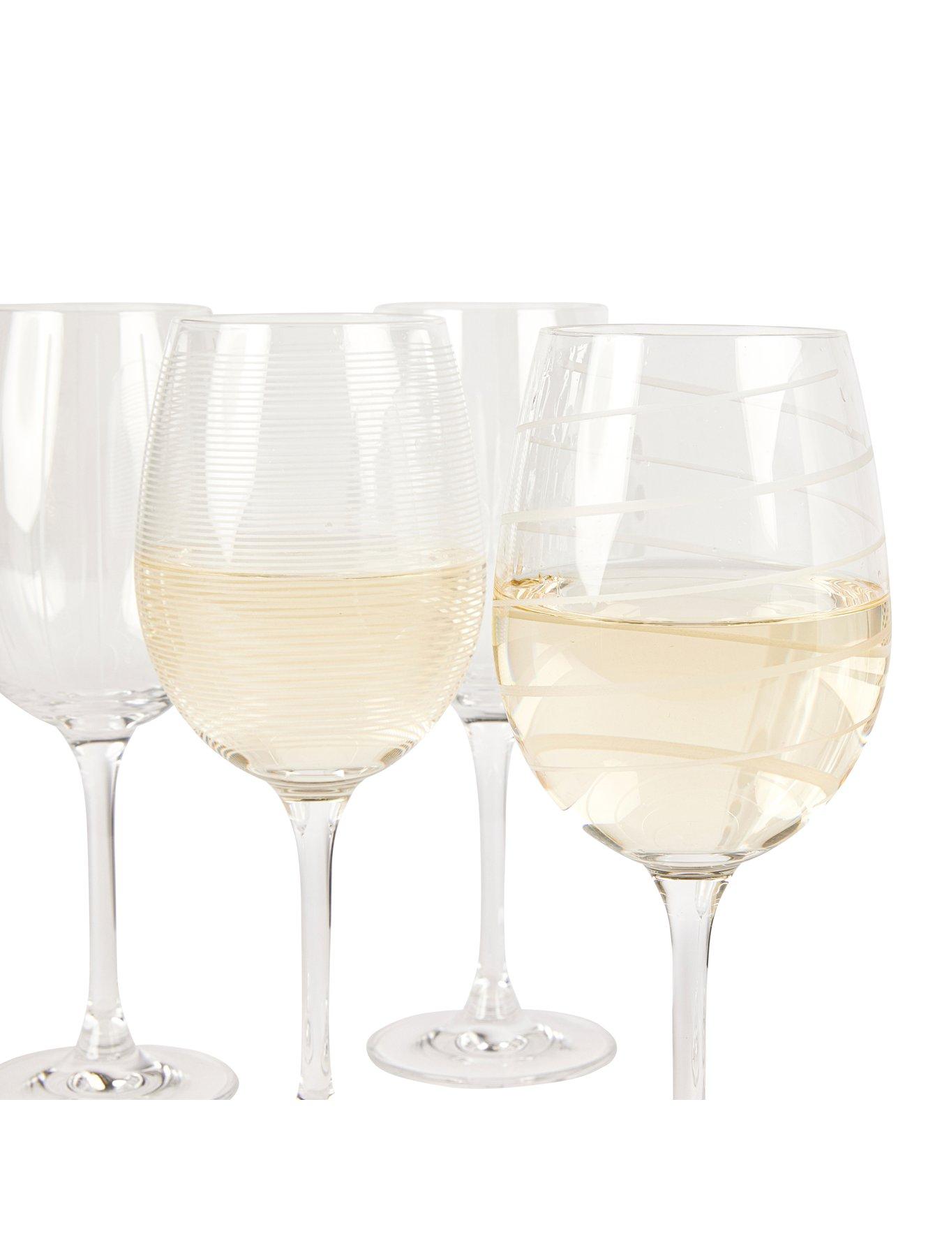Image 3 of 5 of Mikasa Cheers White Wine Glasses &ndash; Set of 4