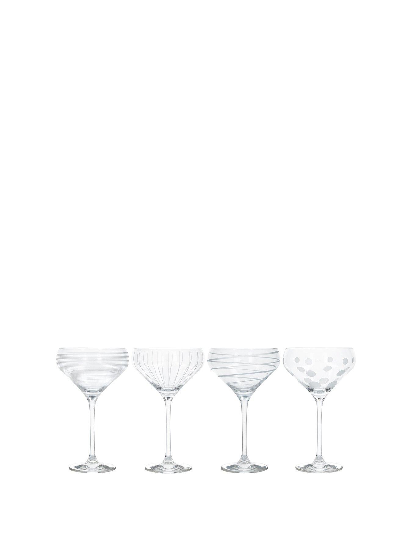 Image 2 of 6 of Mikasa Cheers Champagne Saucers &ndash; Set of 4
