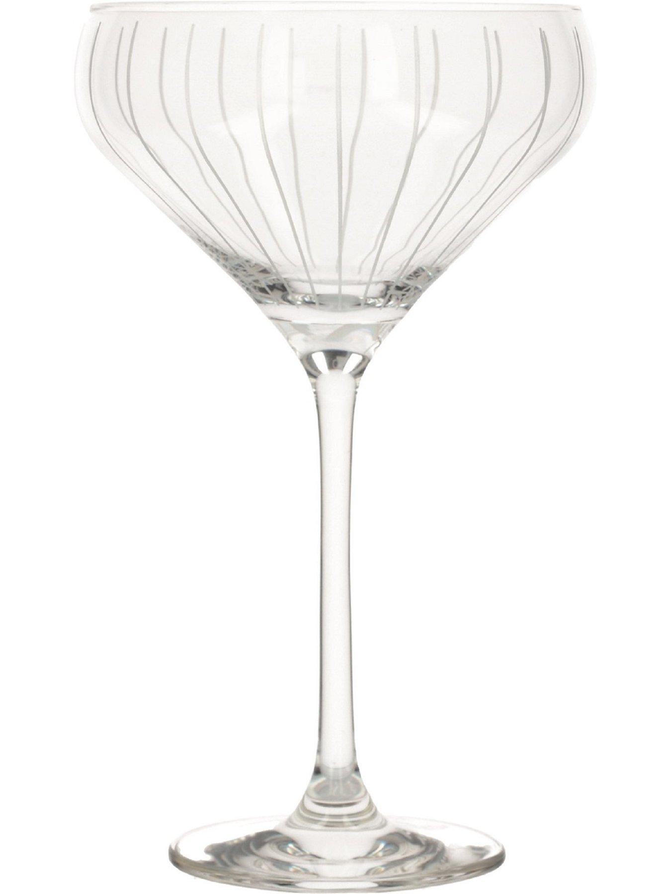 Image 4 of 6 of Mikasa Cheers Champagne Saucers &ndash; Set of 4
