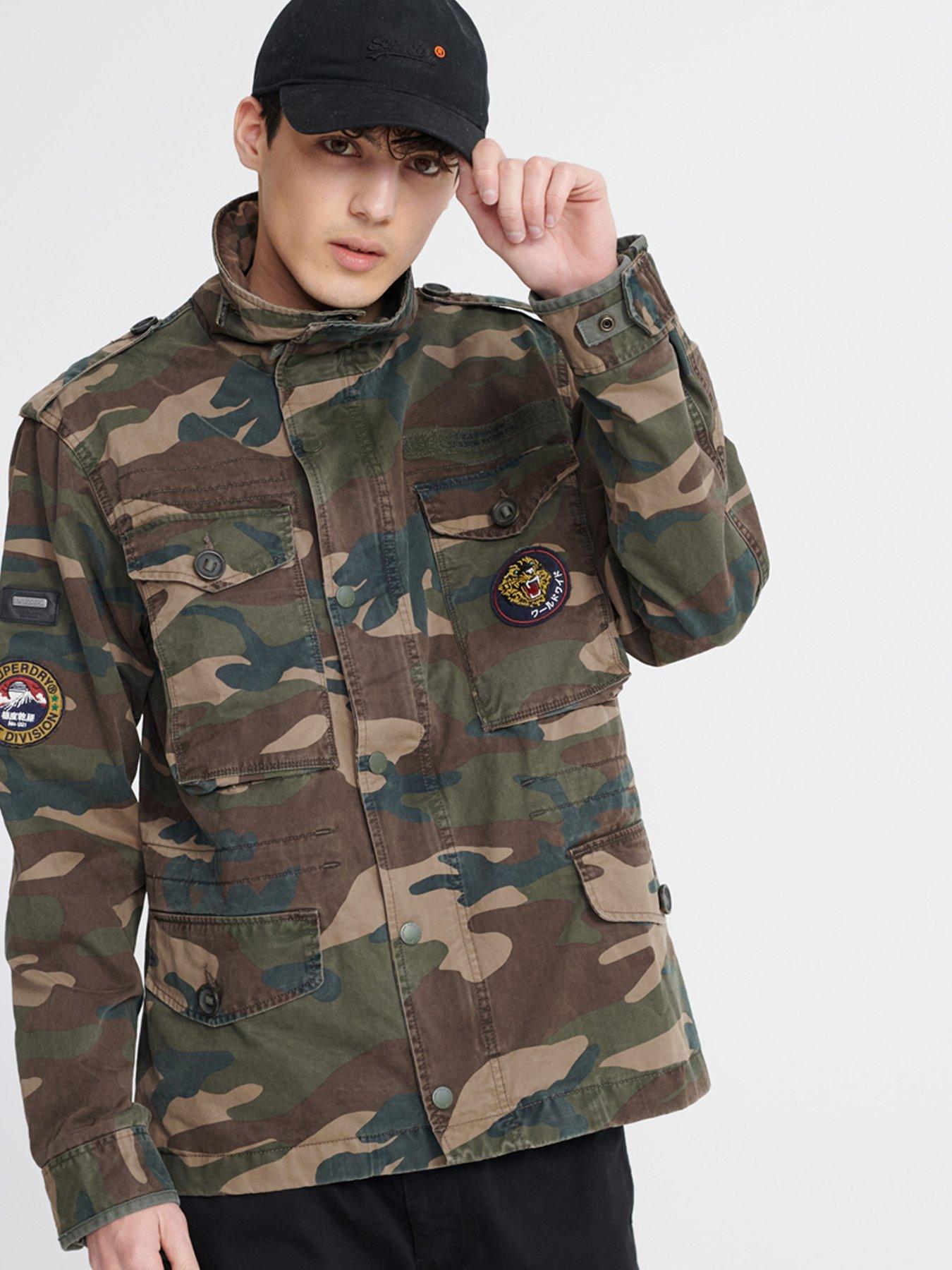 superdry camo tracksuit