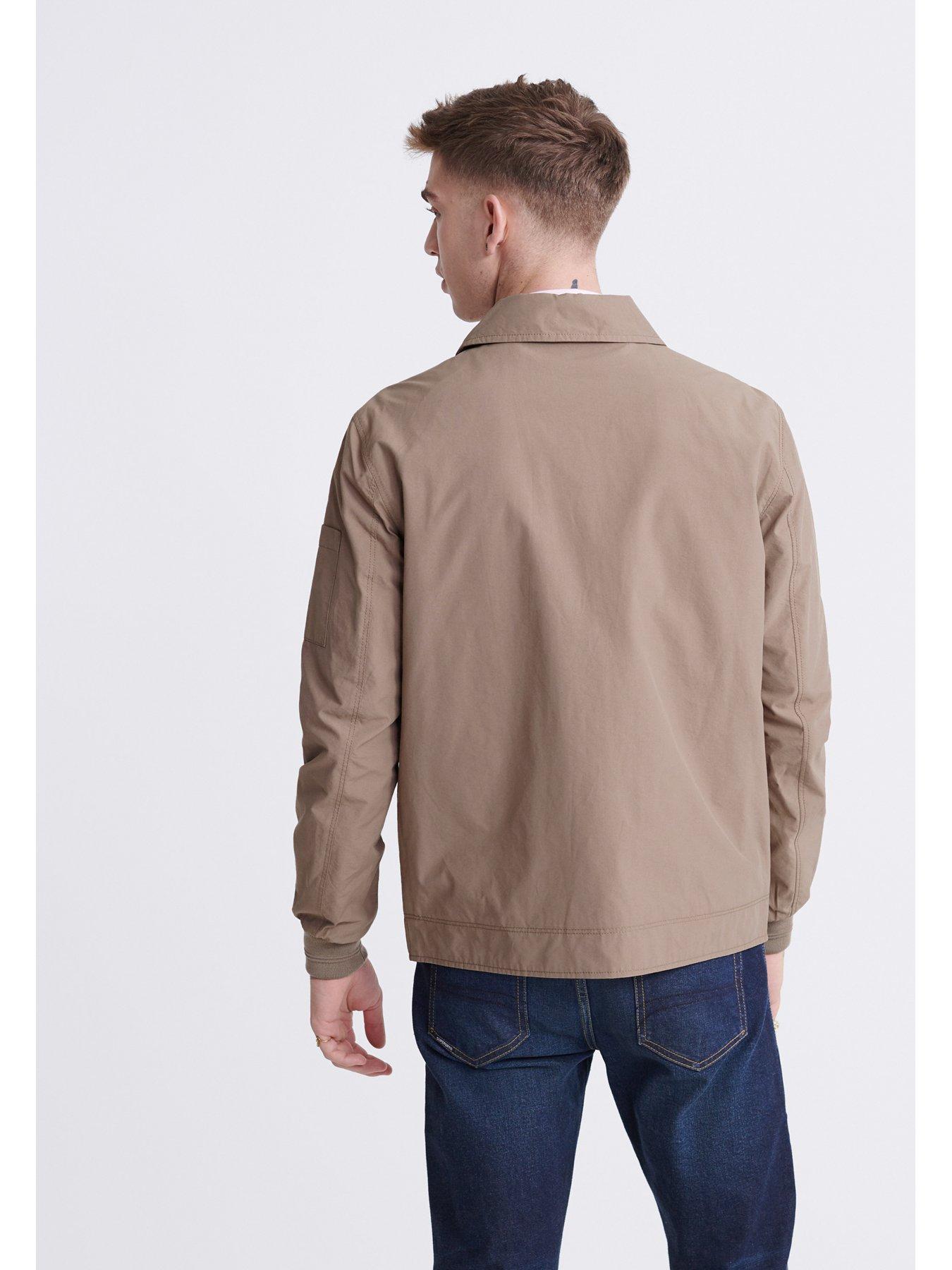 collared harrington jacket