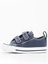  image of converse-chuck-taylor-all-star-ox-infant-boys-2v-canvas-trainers--navywhite