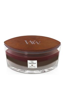 WoodWick Woodwick Ellipse Trilogy Candle &Ndash; Forest Retreat Picture
