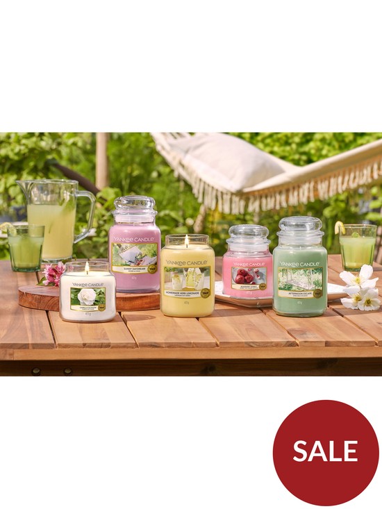 stillFront image of yankee-candle-nbspgarden-hideaway-collection-large-jar-candle-ndash-camellia-blossom