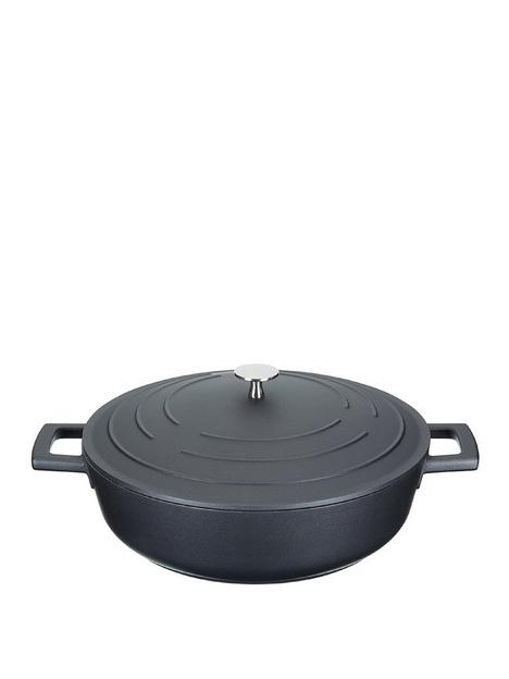 masterclass-cast-aluminium-28-cm-shallow-casserole-dish-with-lid