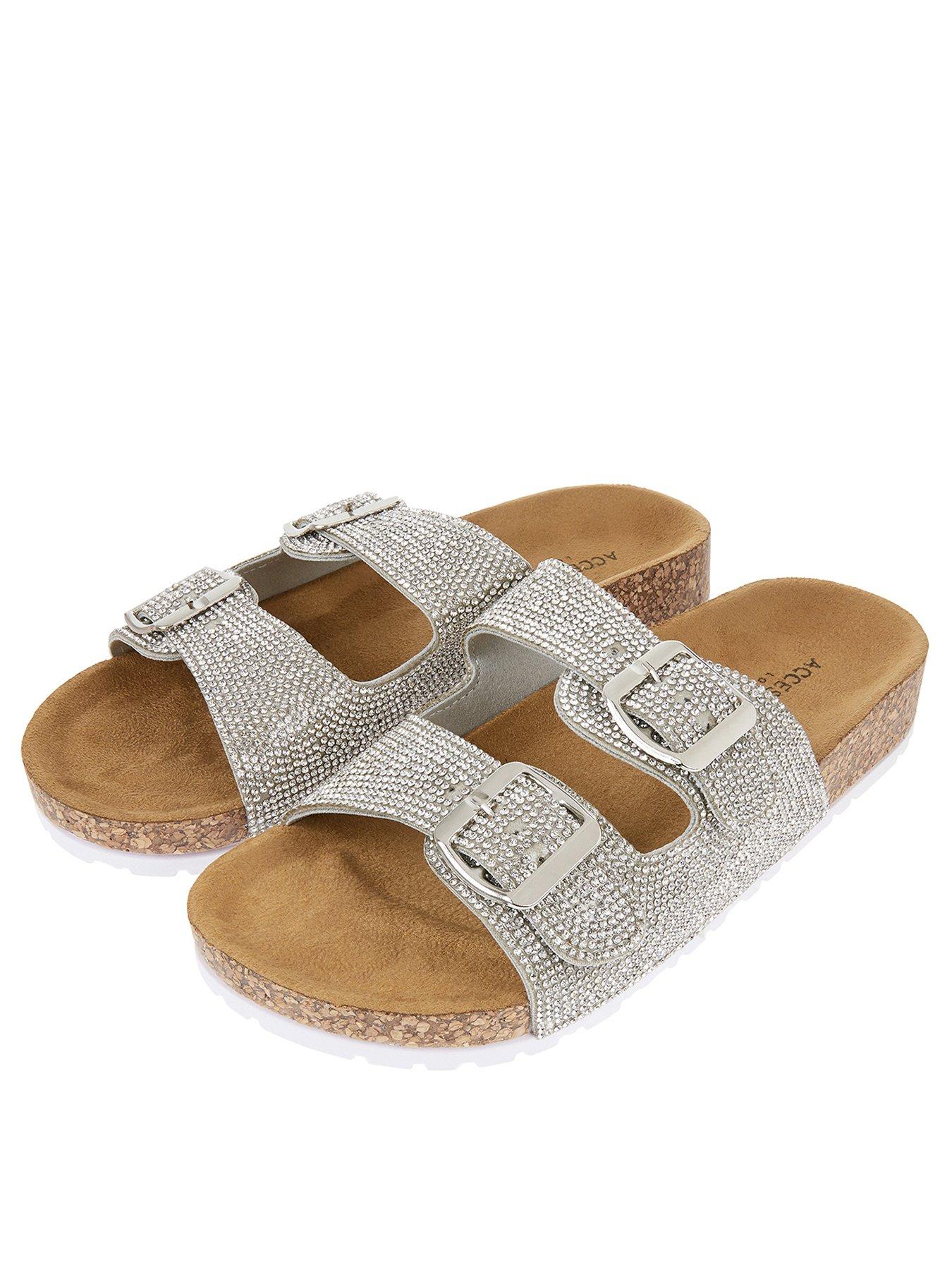 littlewoods silver sandals