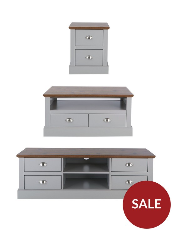 stillFront image of very-home-crawford-3-piece-package-tv-unit-coffee-table-and-lamp-table-greydark-oak-effect