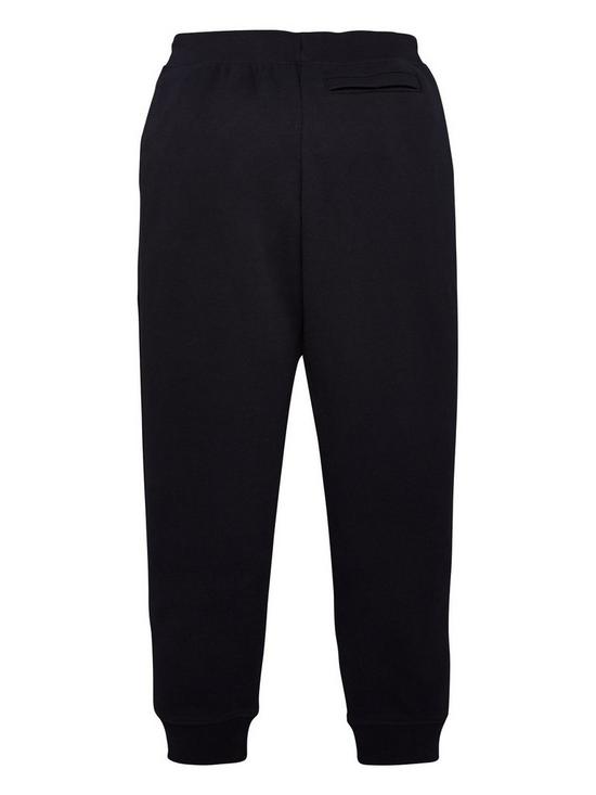 back image of under-armour-childrensnbsprival-cotton-pants-black-white