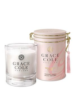 Grace Cole Grace Cole Vanilla Blush And Peony 200G Candle Picture