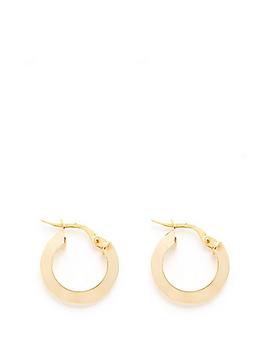 Love GOLD Love Gold 9Ct Gold Huggie Hoop Earrings Picture