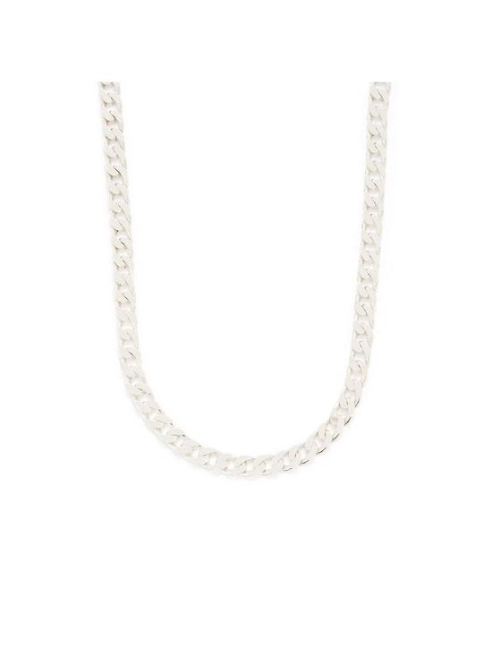 front image of the-love-silver-collection-mens-sterling-silver-20-inch-1-oz-curb-chain-necklace