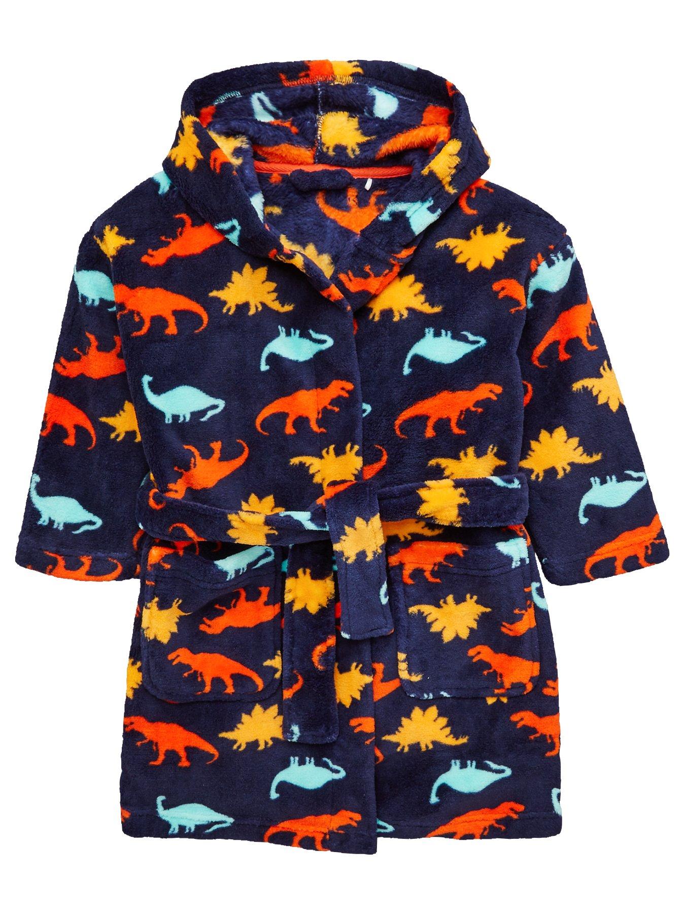 boys dinosaur dressing gowns