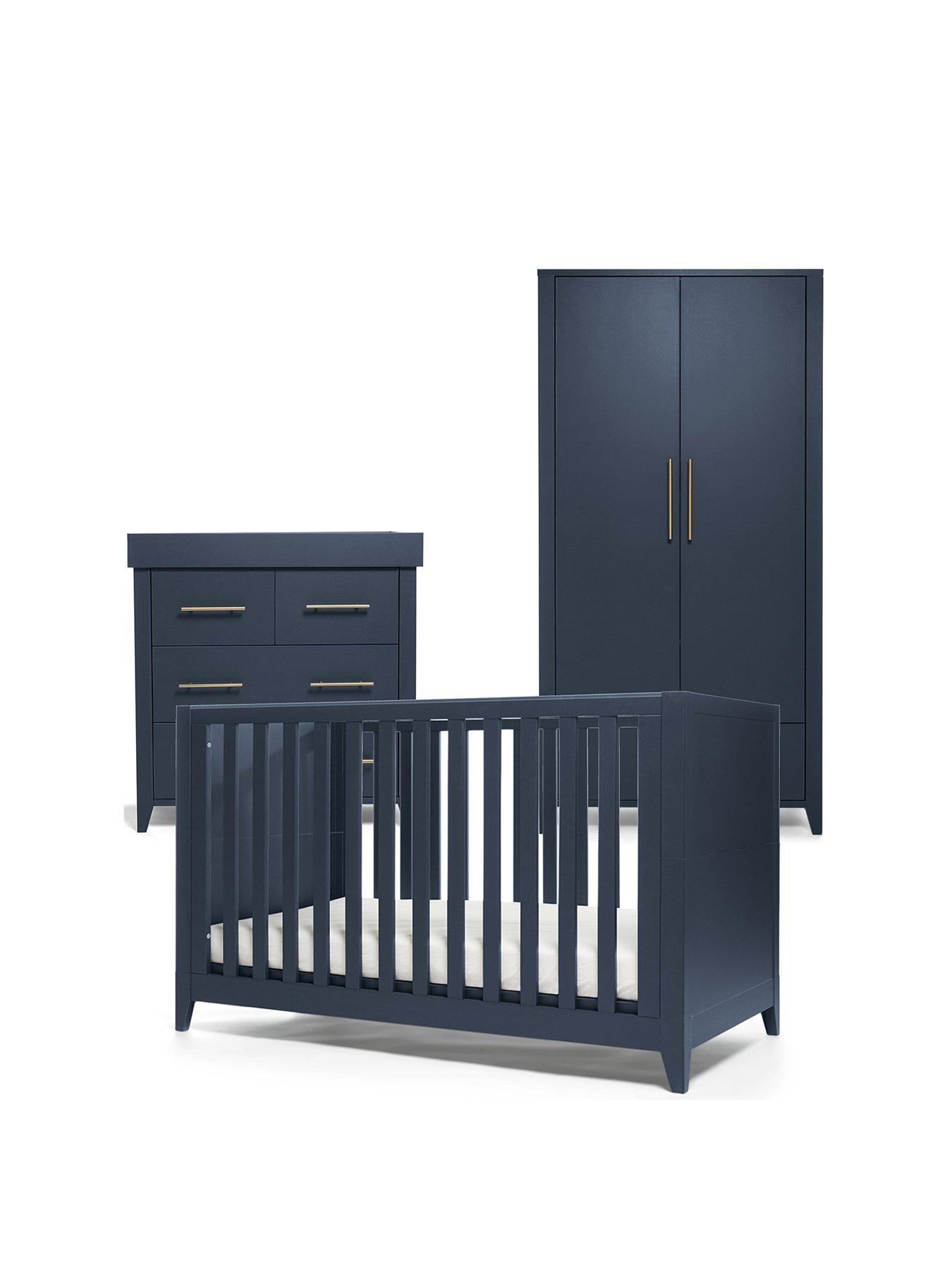 mamas and papas cot bed with changer