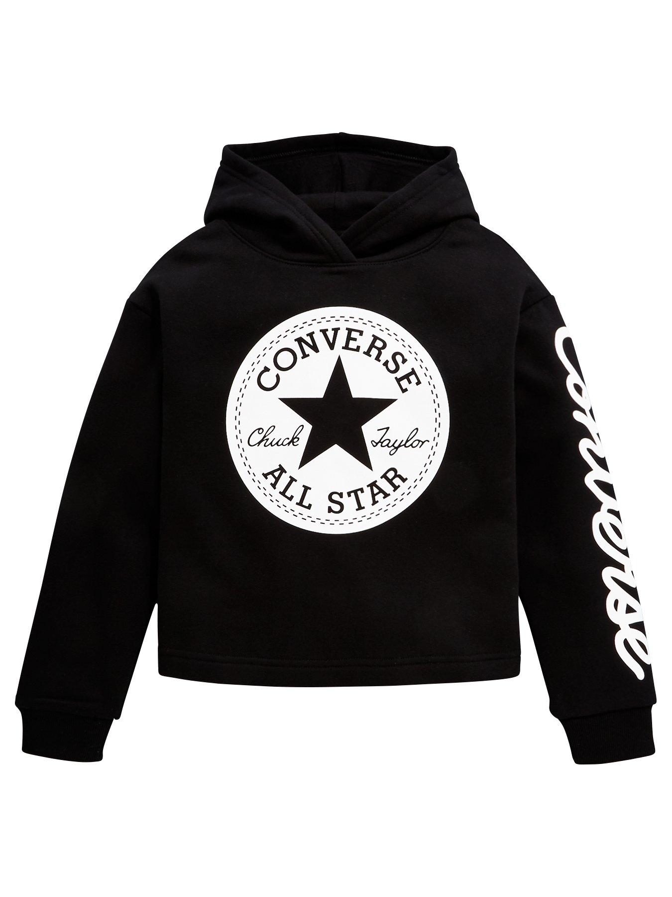 Converse chuck deals patch hoody grey