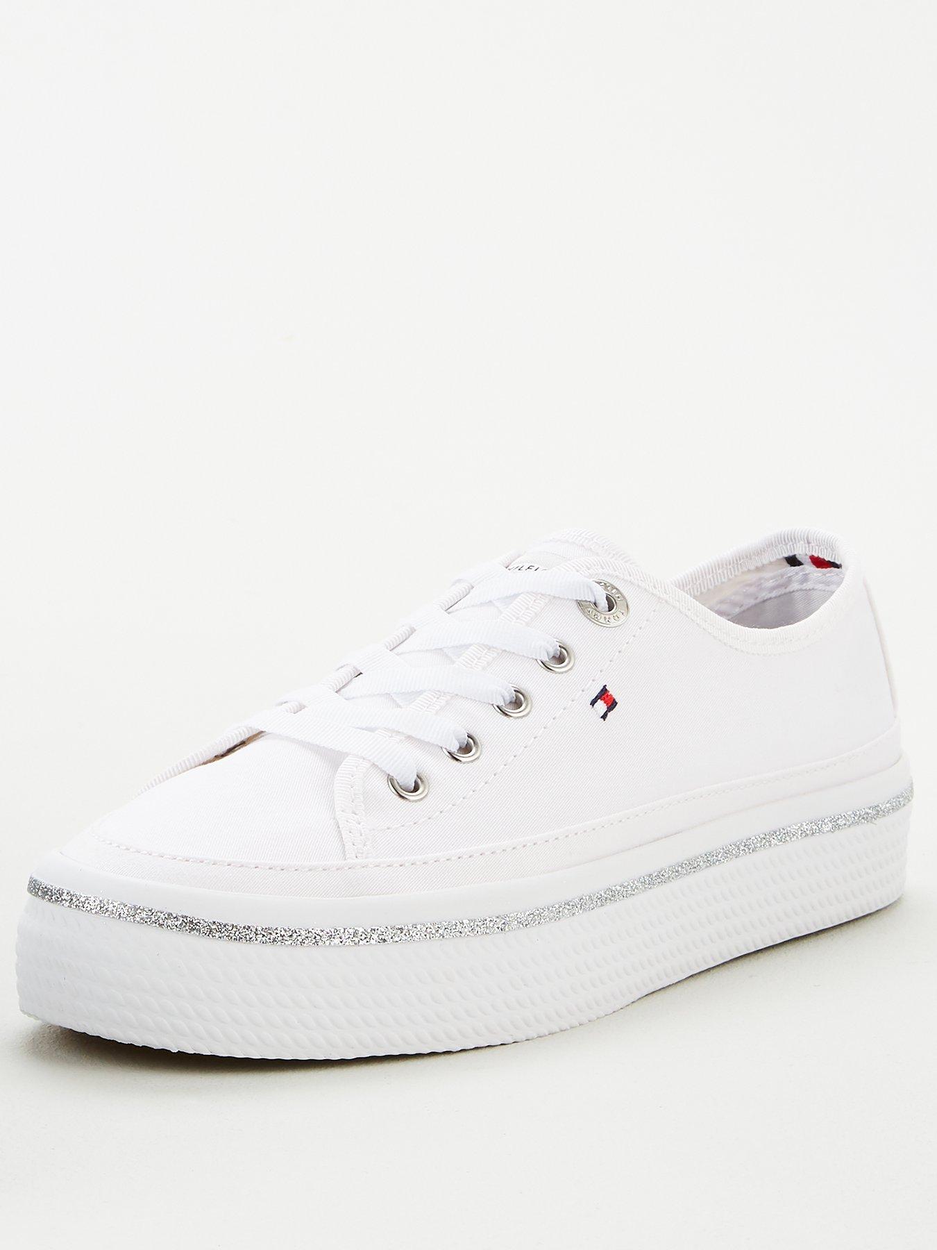 tommy hilfiger glitter trainers