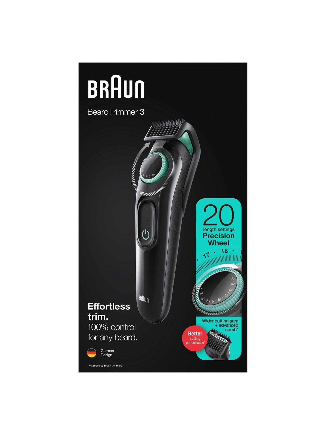 braun beardtrimmer bt3221