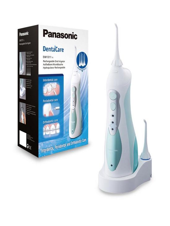 stillFront image of panasonic-ew1311-rechargeable-dental-oral-irrigator-with-2-water-jet-modes