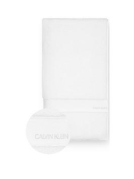Calvin Klein Calvin Klein Tracy 100% Cotton Towel Range - White Picture