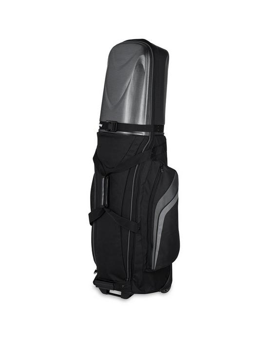 front image of bagboy-t-10-hard-top-golf-travel-cover-blackgraphite