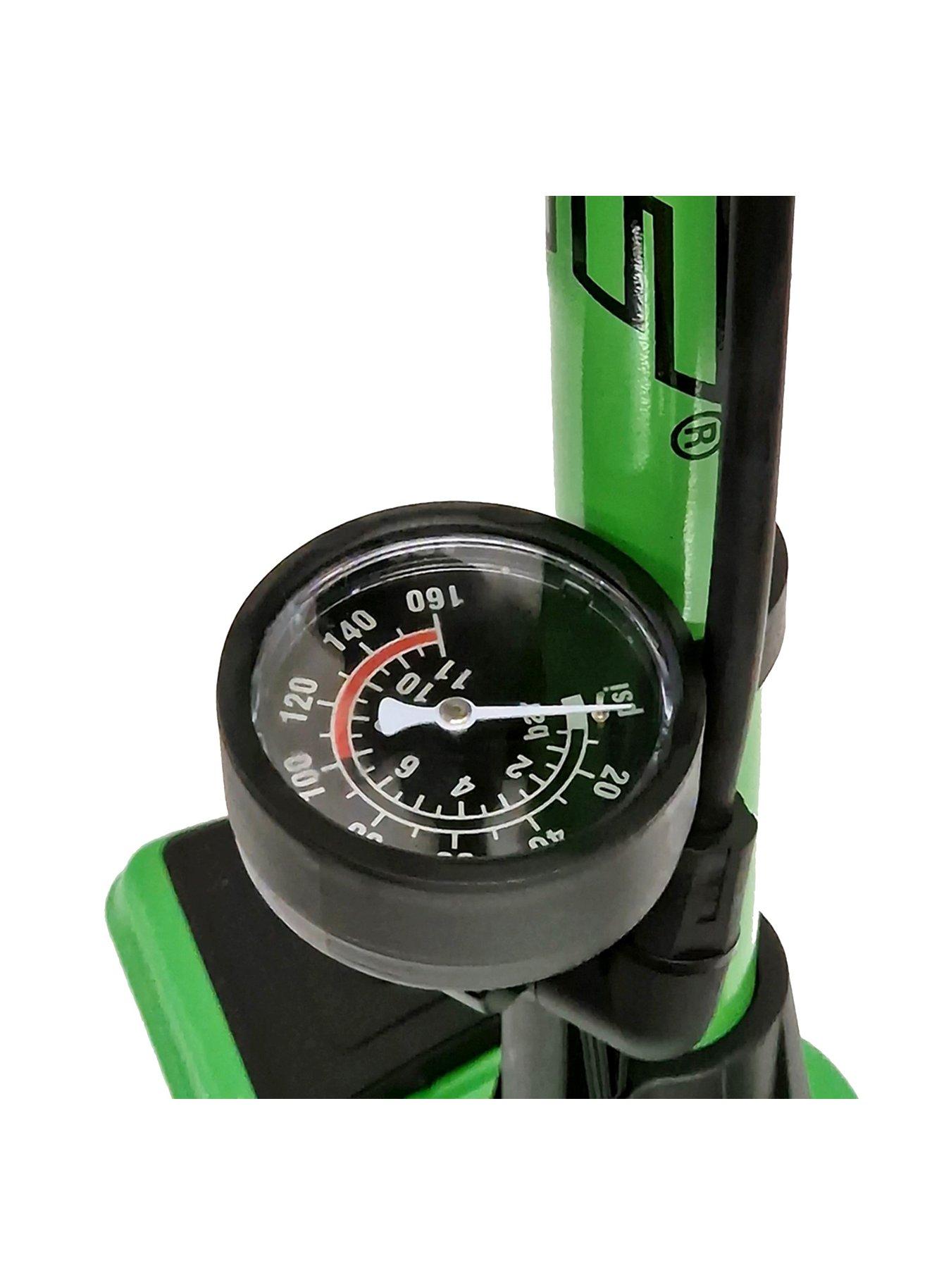 Image 2 of 6 of AWE Alloy Track Floor Pump &amp; Gauge 160 PSI