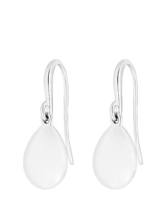 front image of simply-silver-sterling-silver-925-polished-bead-drop-earrings