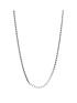  image of simply-silver-heart-row-allway-necklace