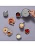  image of typhoon-cafeacute-concept-set-of-2-grey-snack-saucers