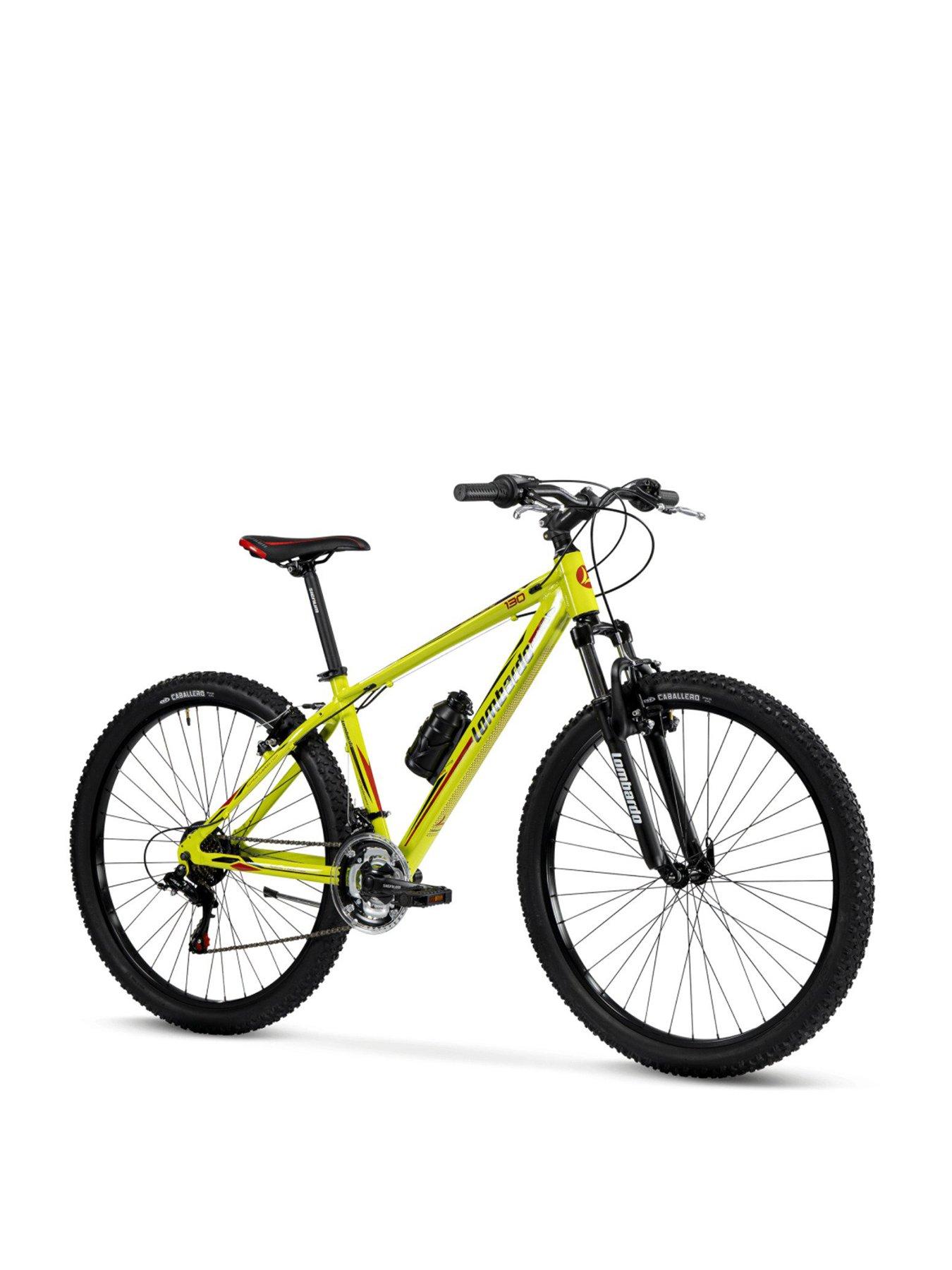 yellow mountain bikes