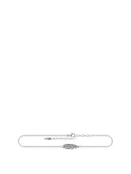 Thomas Sabo Thomas Sabo Sterling Silver Feather Anklet Picture